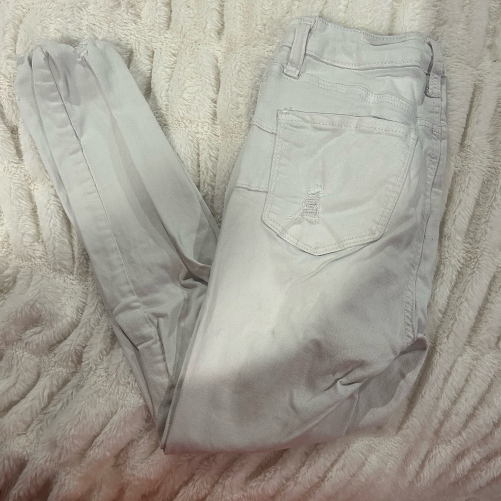 White jeans